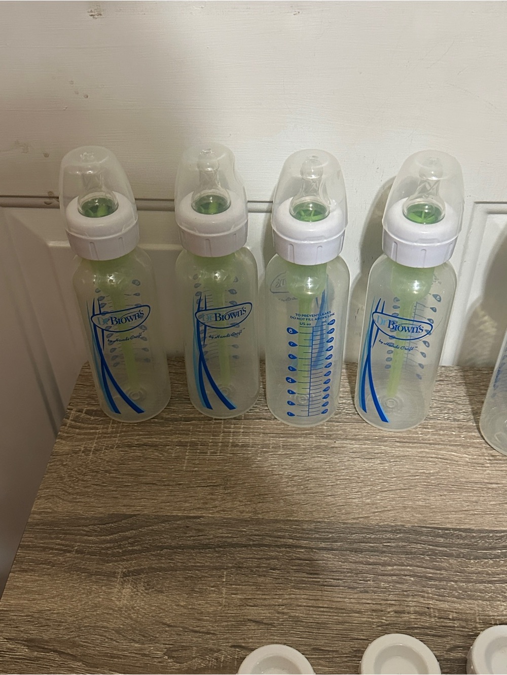 Dr. Brown 8 fl oz Narrow Anti-Colic Baby Bottle -set Of 6 And 4-4oz Anti Colic - Picture 4 of 4